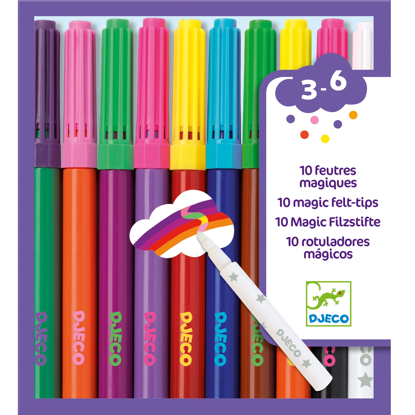 Djeco | Magic Felt Tips 10pk