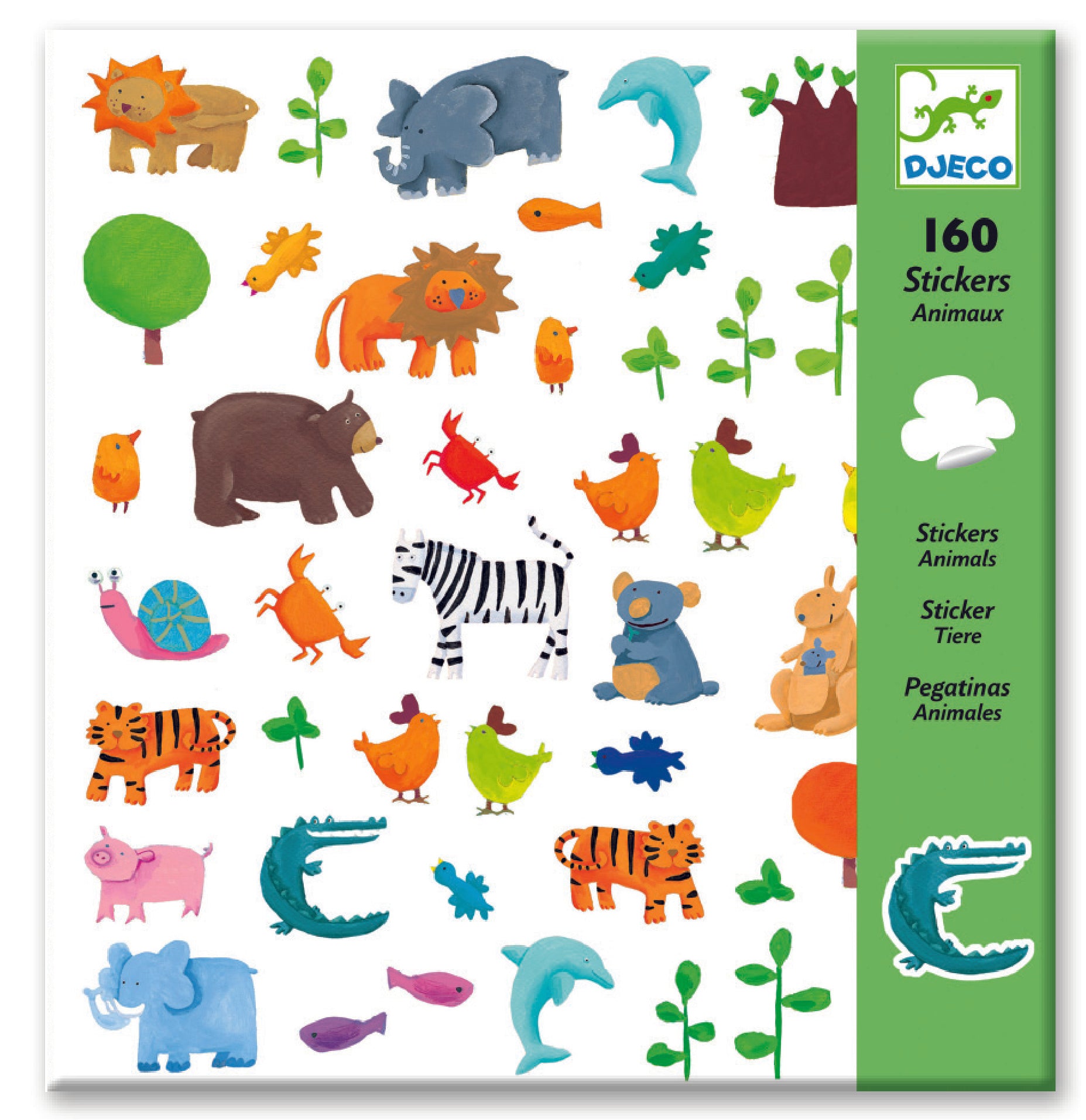 Djeco | Stickers - Animals