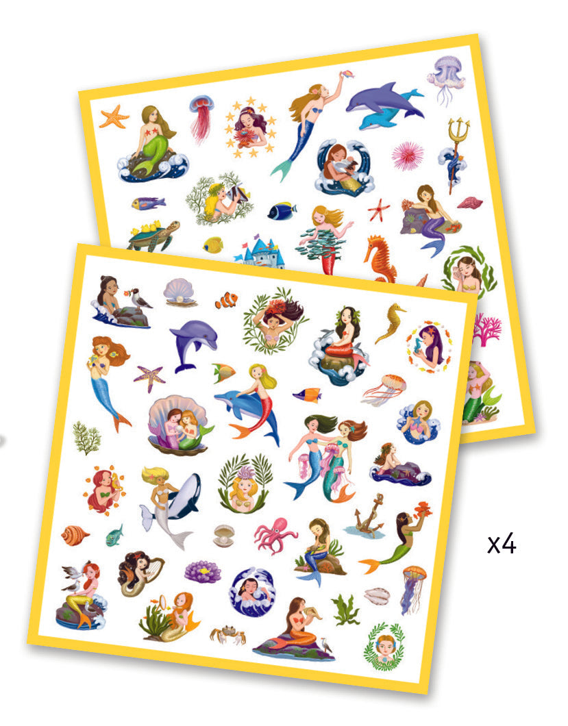 Djeco | Stickers - Mermaids