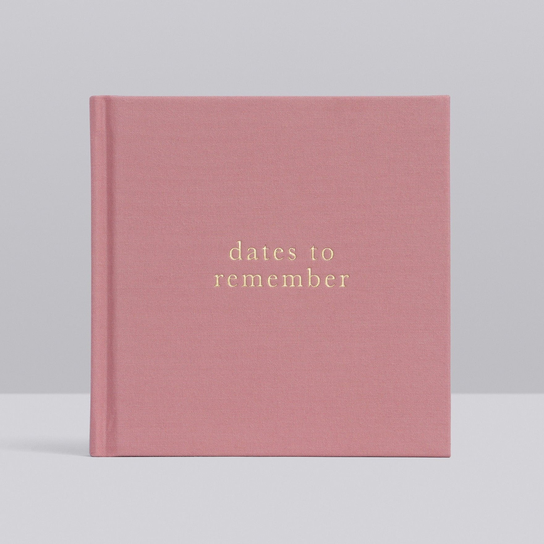 Write to Me | Dates to Remember Journal - Blush