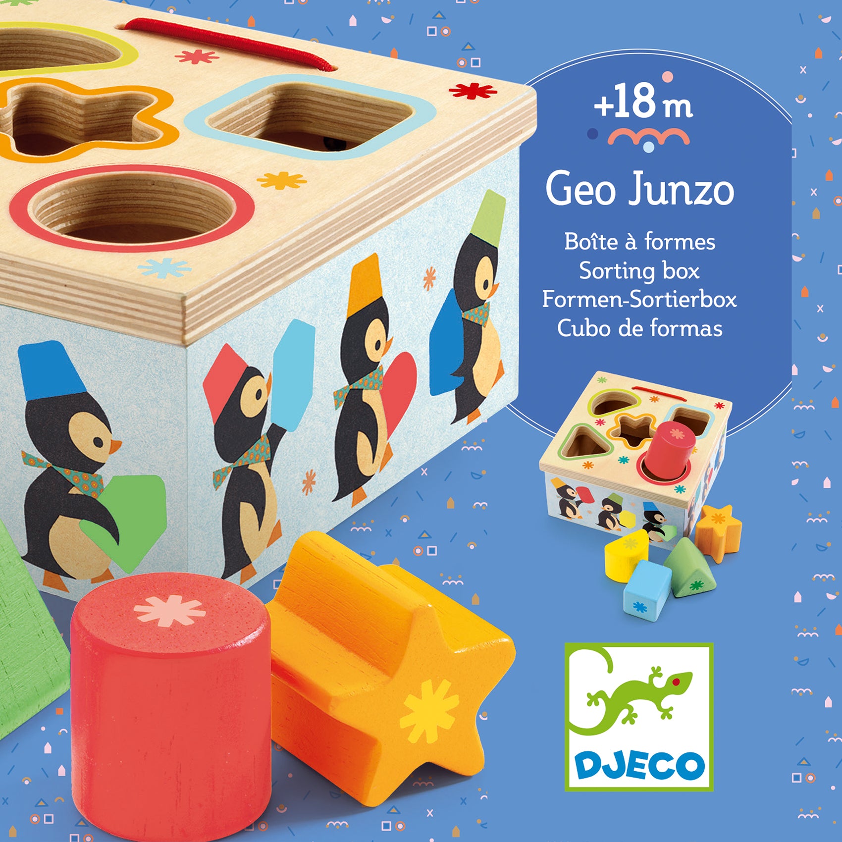 Djeco | Geo Junzo - Sorting Box