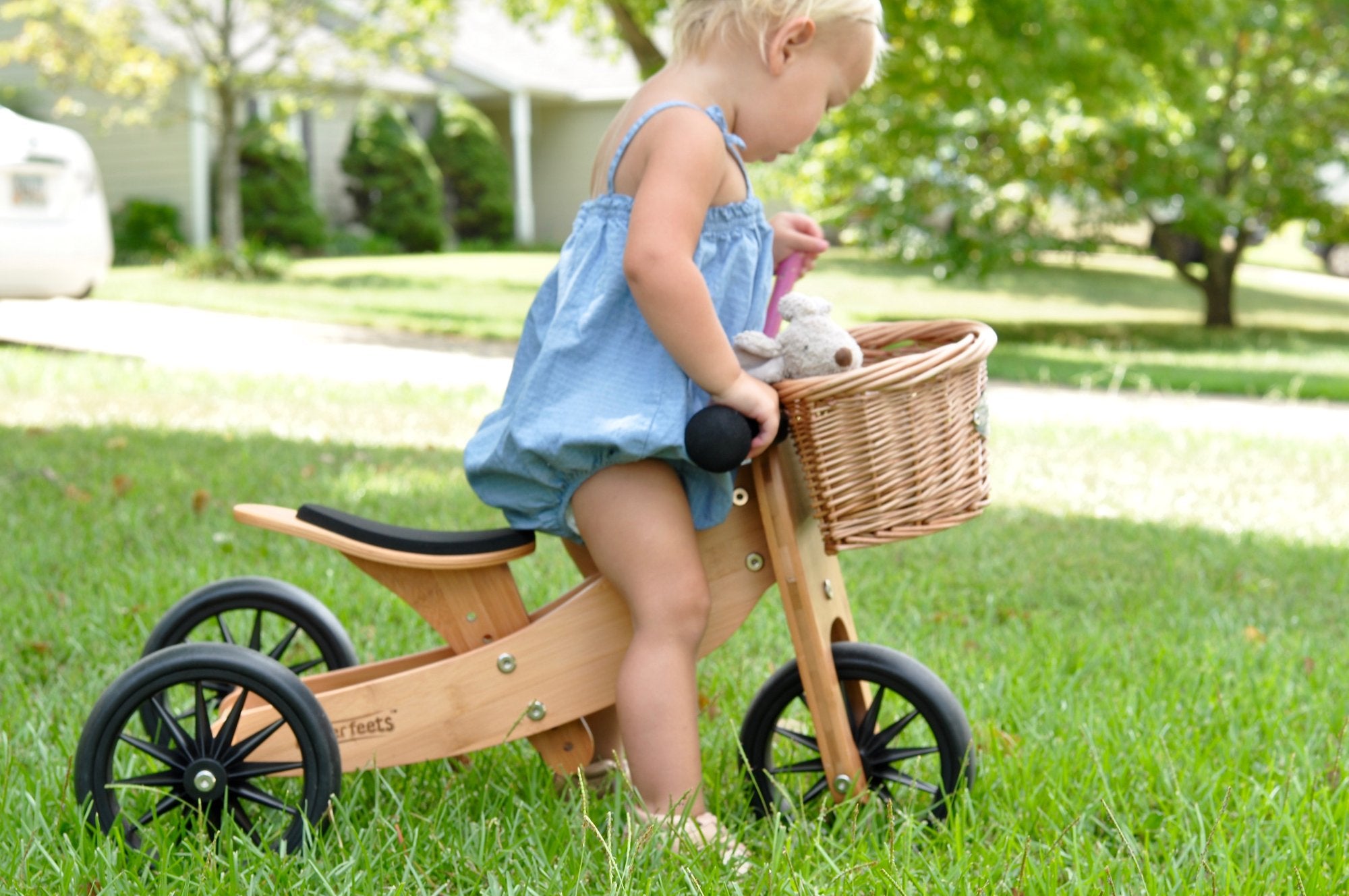 Kinderfeets | Tiny Tot / Balance Bike - Basket