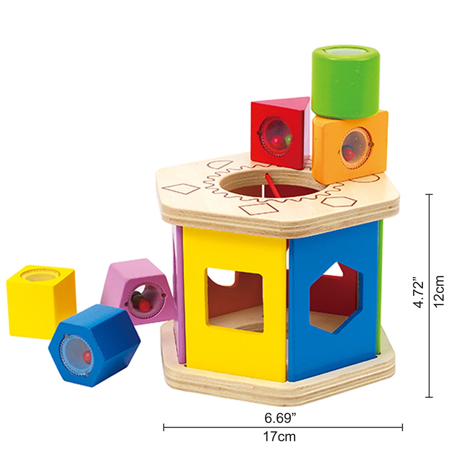 Hape | Shake & Match | Shape Sorter