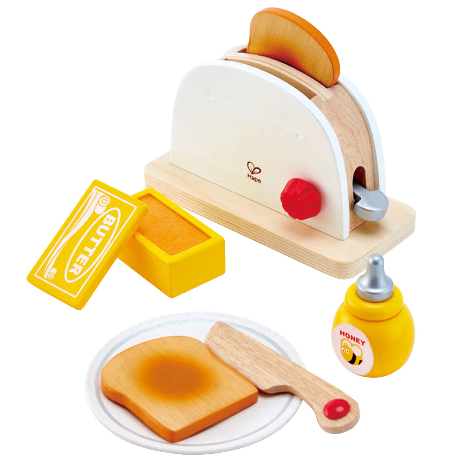 Hape | Pop Up Toaster Set