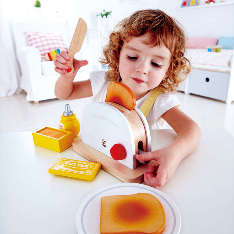 Hape | Pop Up Toaster Set