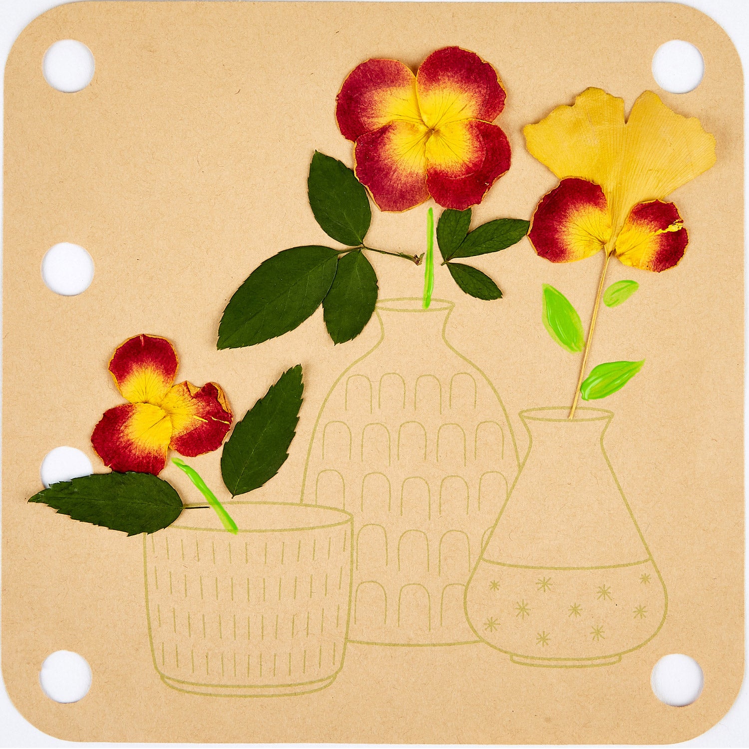 Hape | Flower Press Art DIY Kit