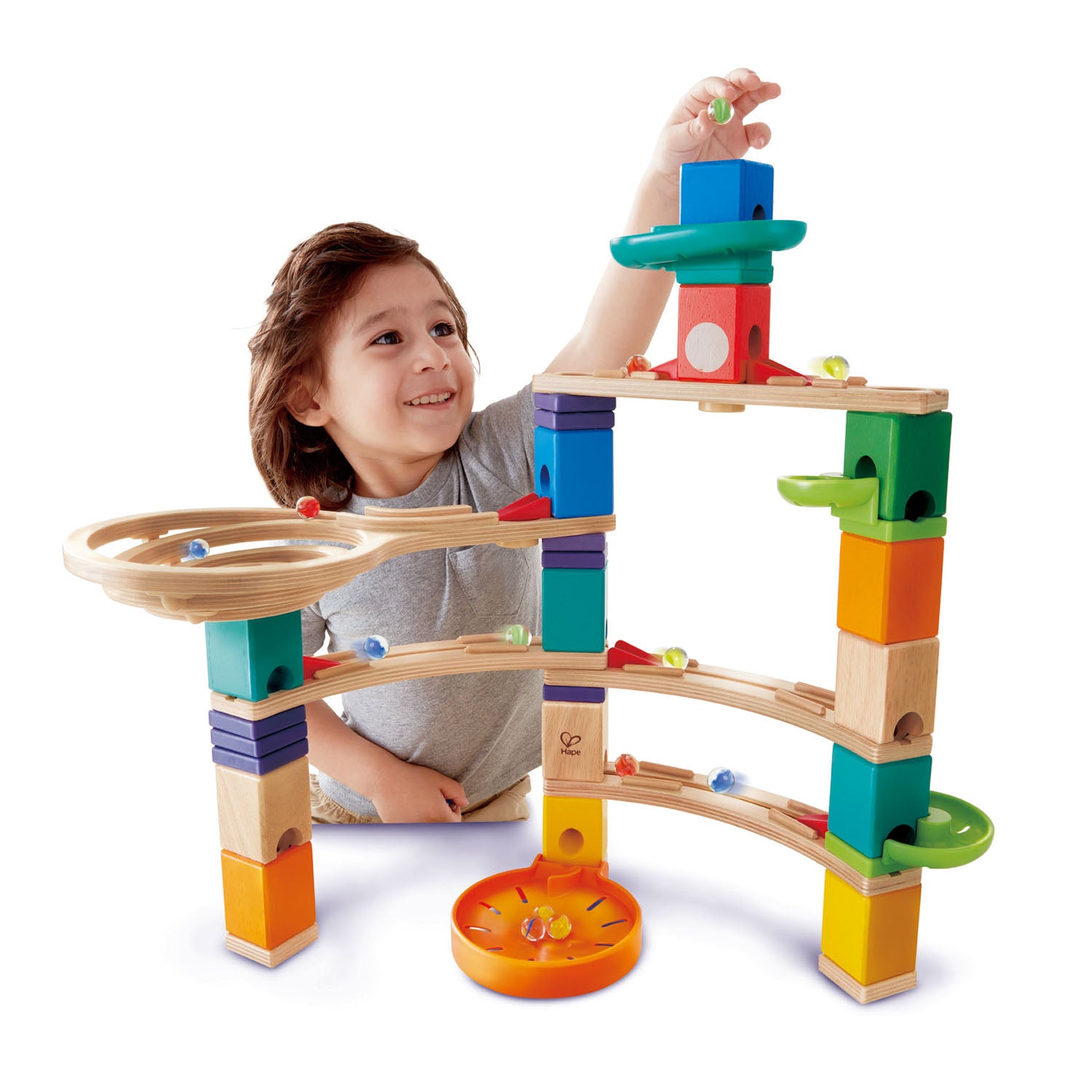 Hape | Quadrilla Marble Run - Cliffhanger