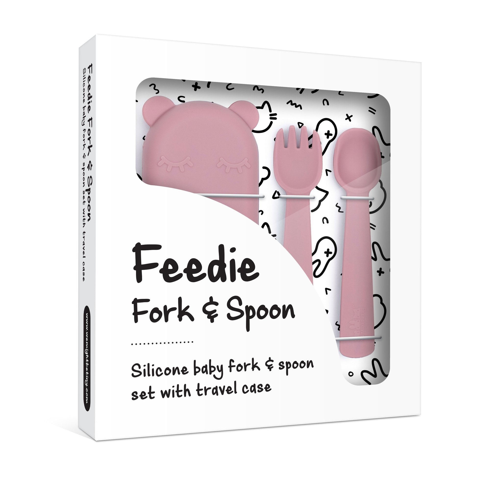 We Might Be Tiny | Feedie - Fork & Spoon Set