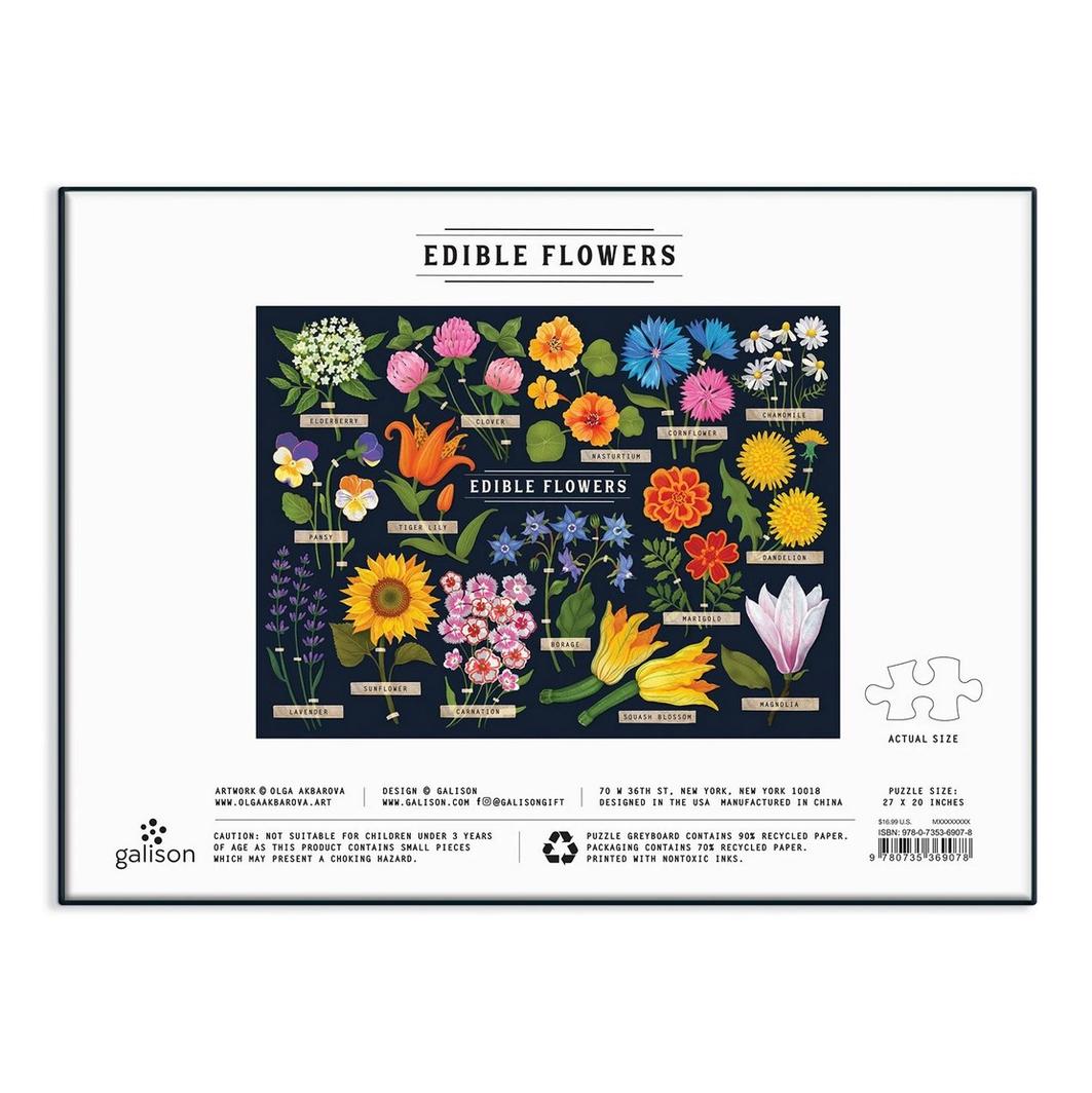 Galison | 1000pc Puzzle - Edible Flowers