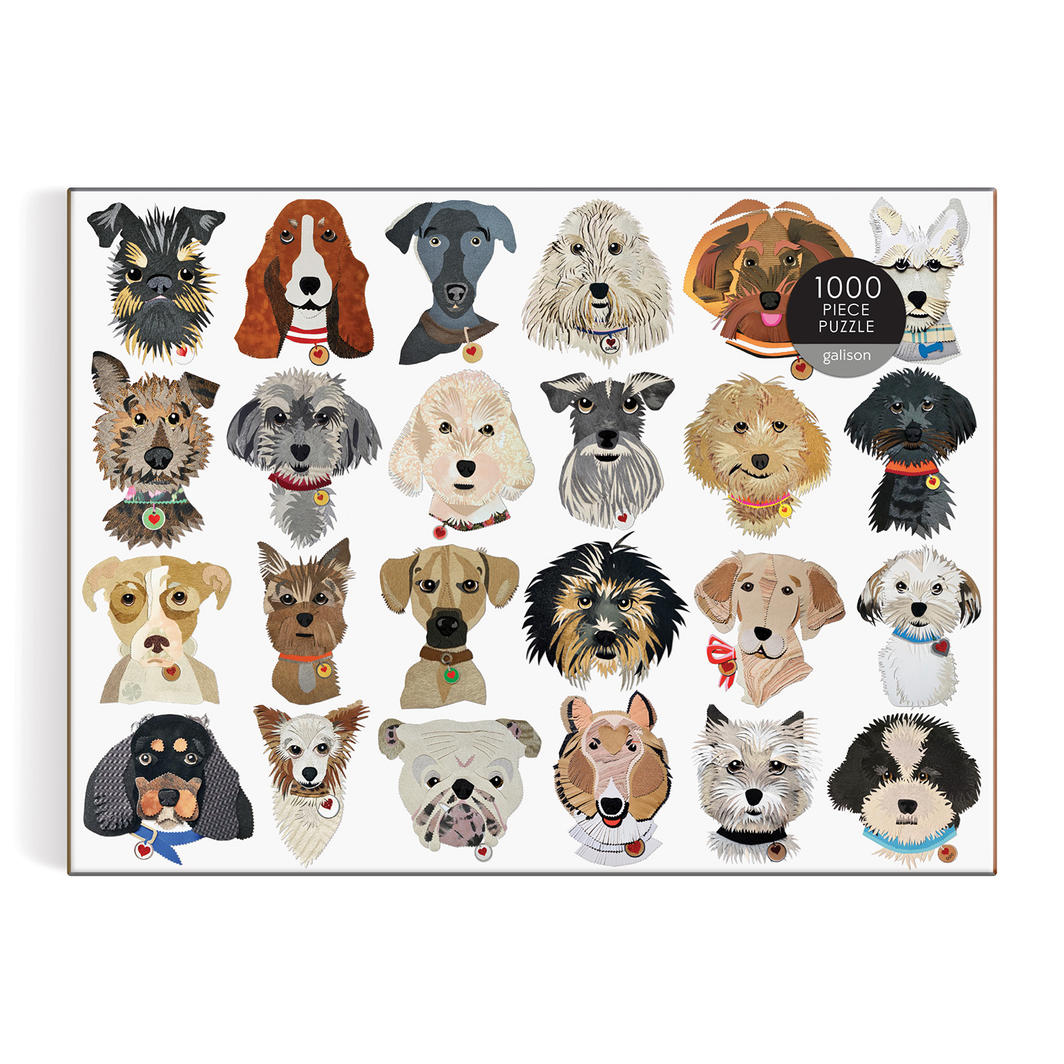 Galison | 1000pc Puzzle - Paper Dogs