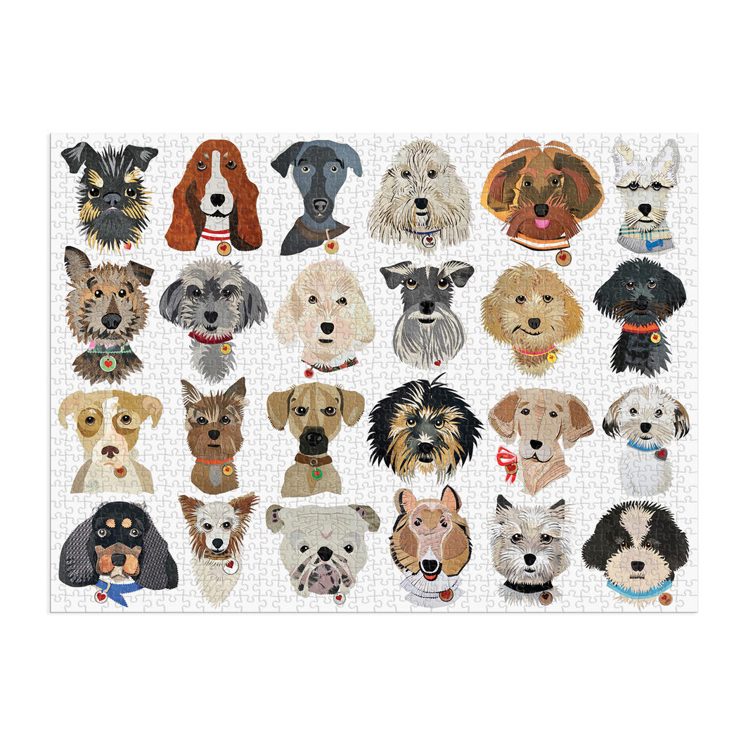 Galison | 1000pc Puzzle - Paper Dogs