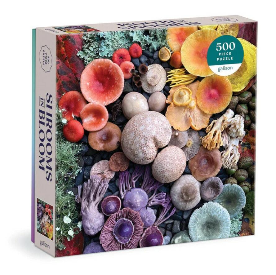 Galison | 500pc  Puzzle - Shrooms in Bloom