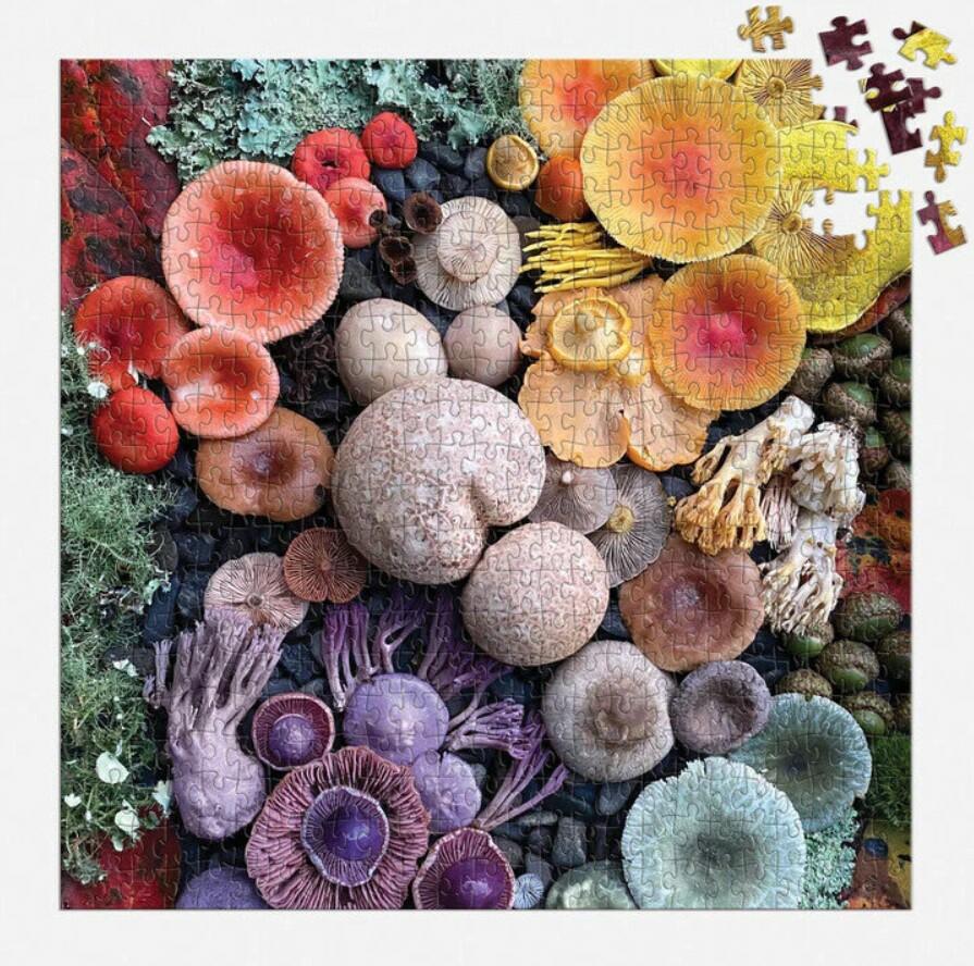 Galison | 500pc  Puzzle - Shrooms in Bloom
