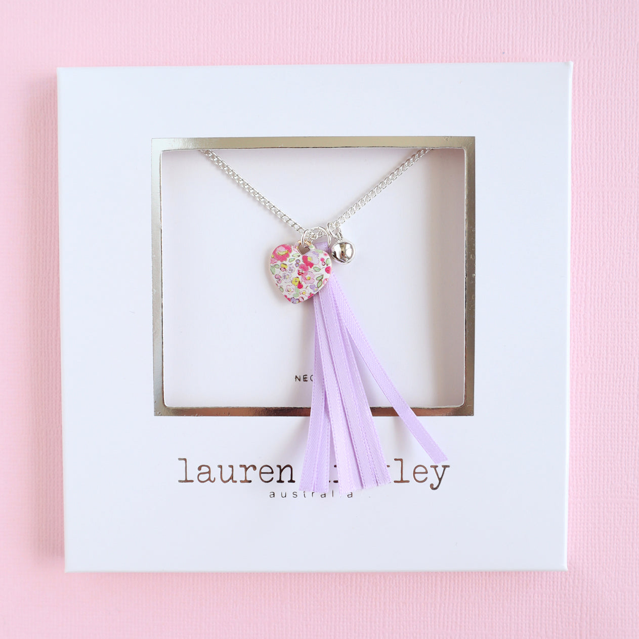 Lauren Hinkley | Petite Fleur Heart Necklace