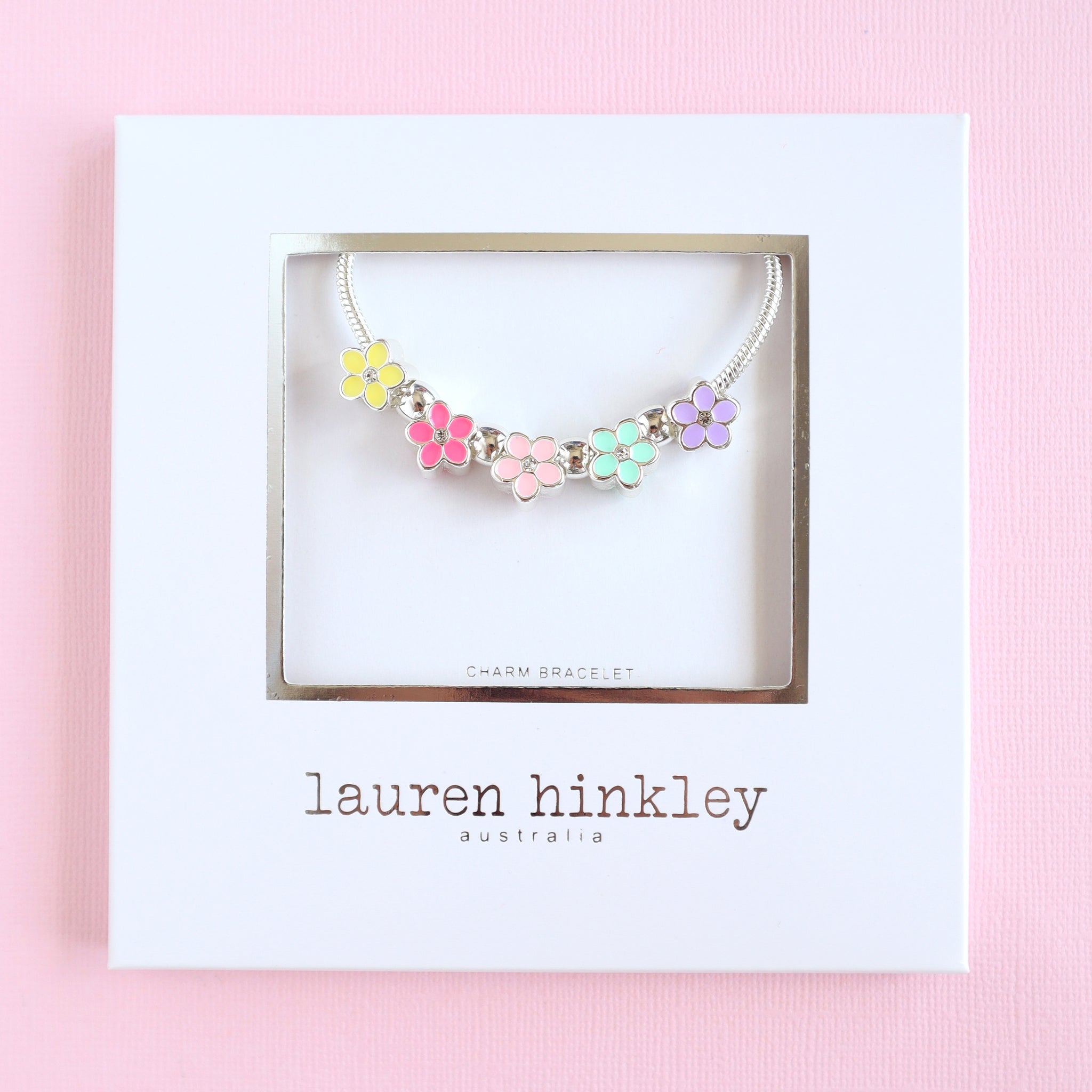Lauren Hinkley | Petite Fleur Bouquet Charm Bracelet