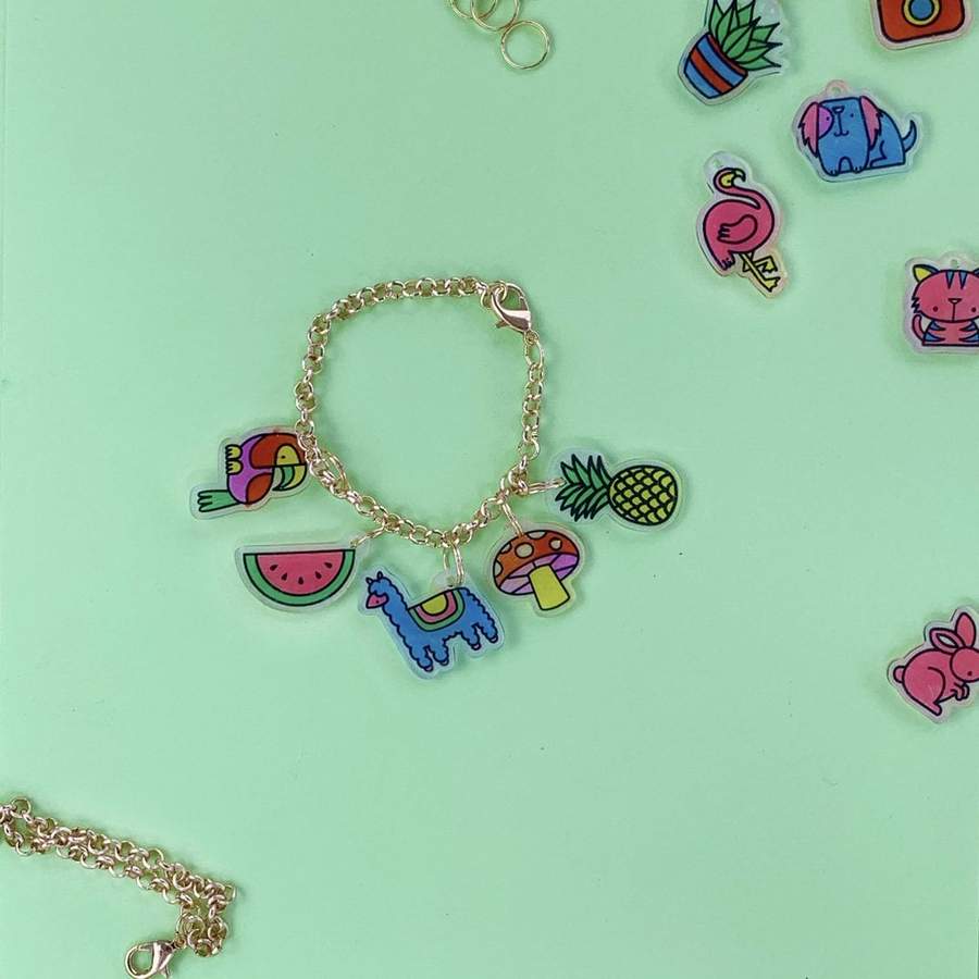 Tiger Tribe | Shrinkies - Charm Bracelets
