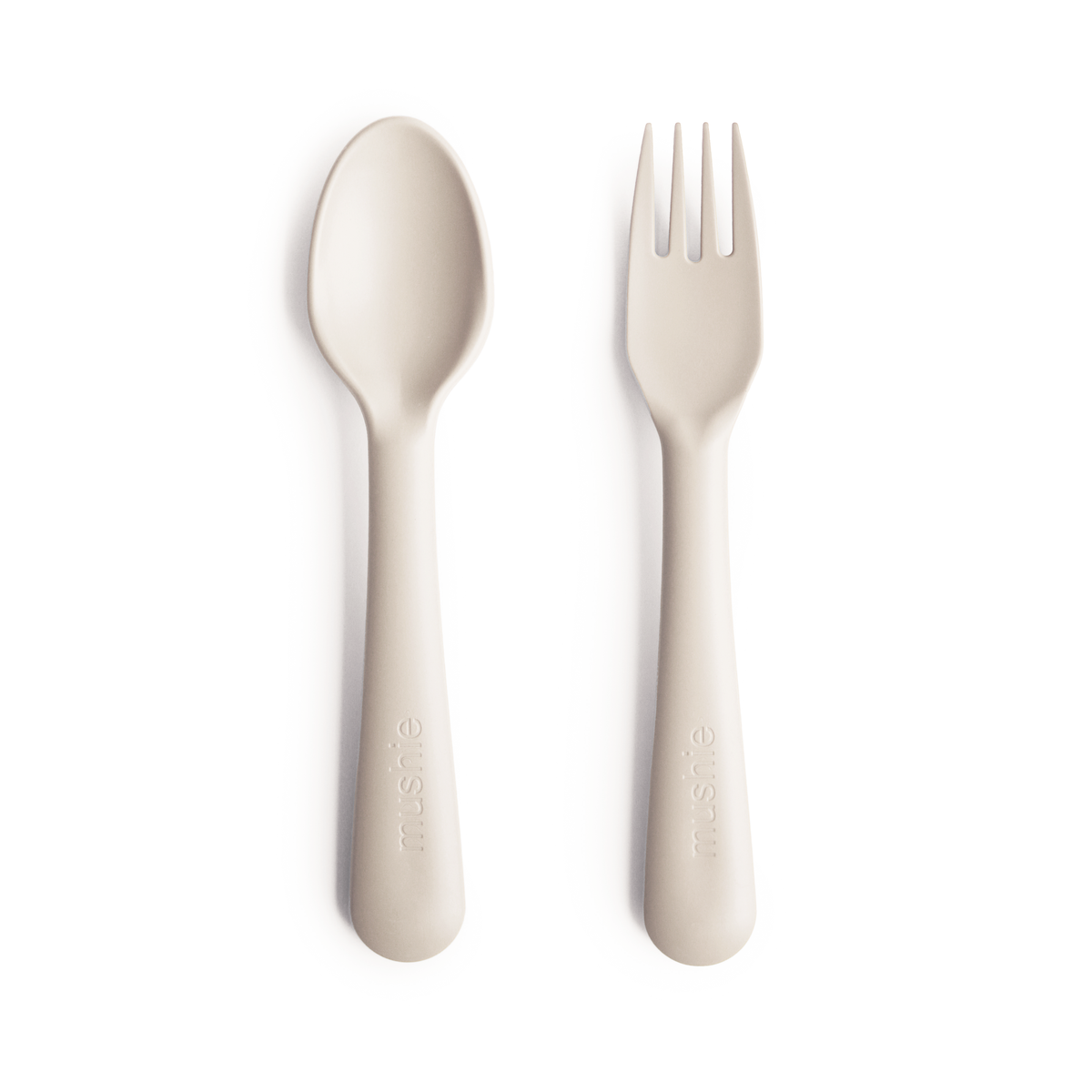 Mushie | Fork and Spoon Set