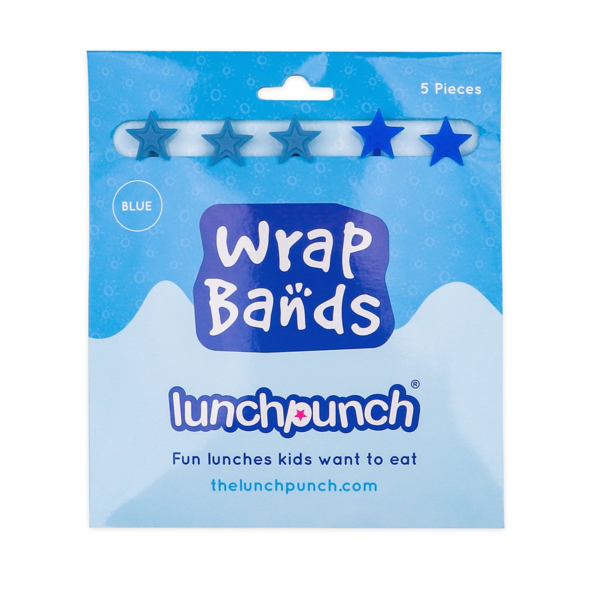 Lunch Punch | Silicone Wrap Bands - 5pk