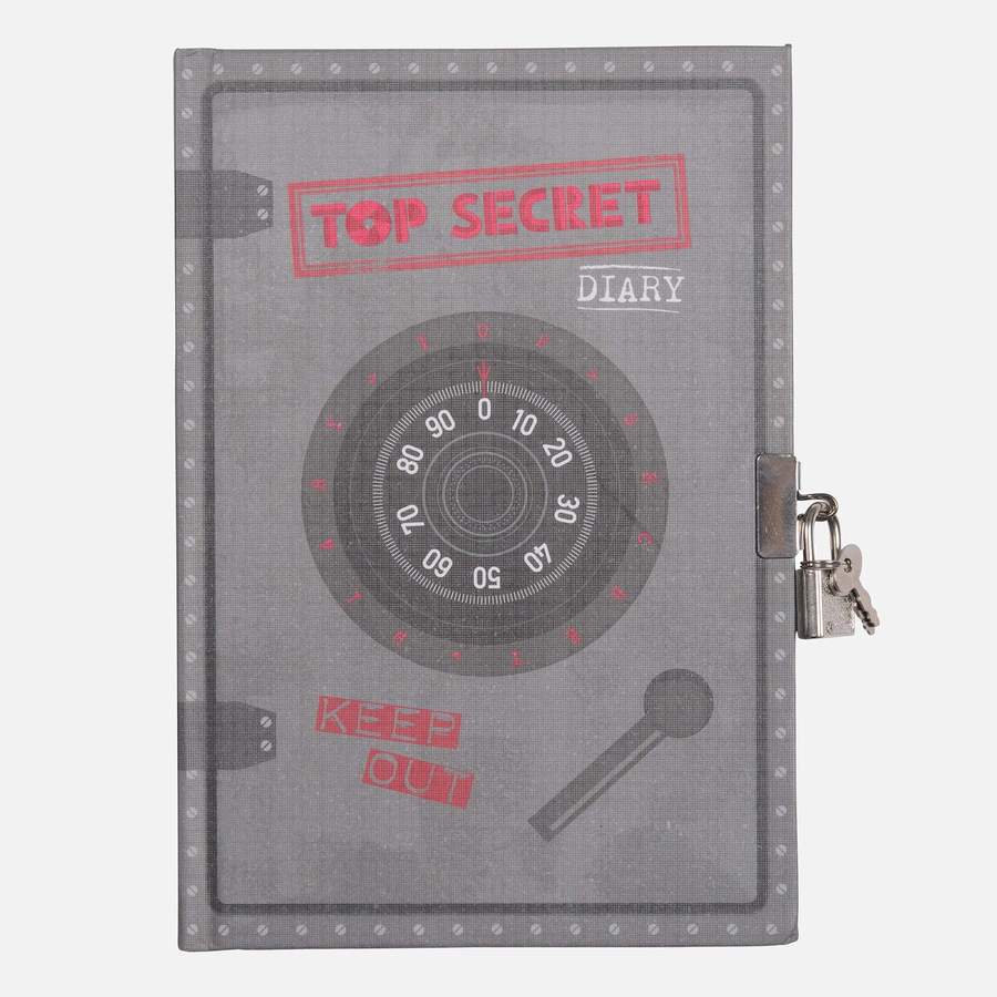 Tiger Tribe | Lockable Diary - Top Secret