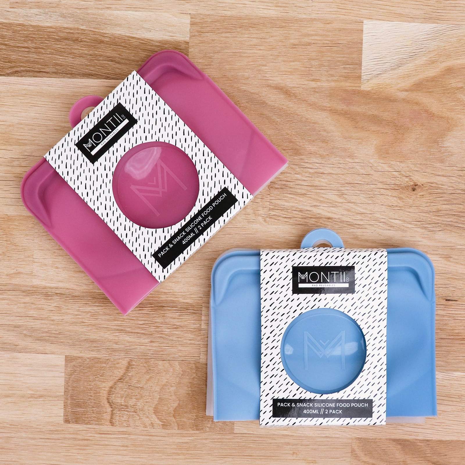 Montii | Pack & Snack Bags - 2pk