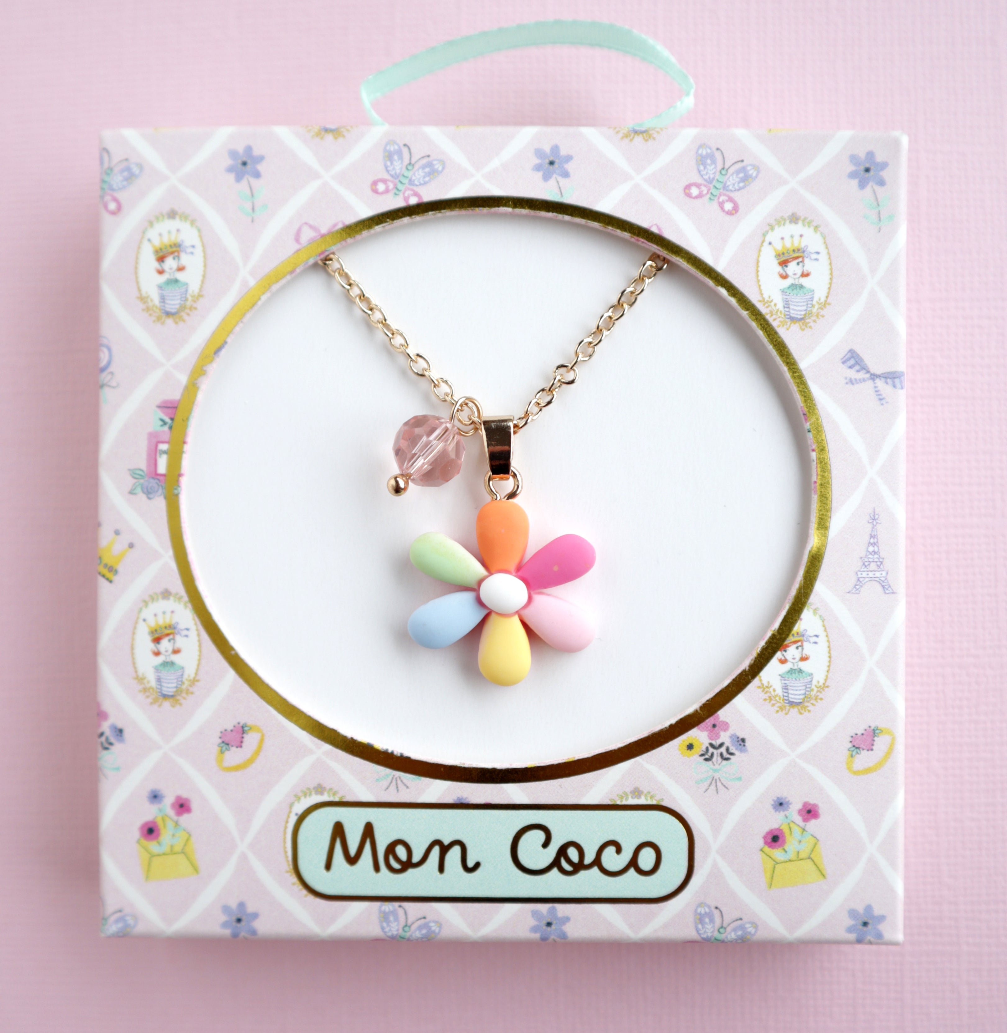 Mon Coco | Necklace - Rainbow Petal