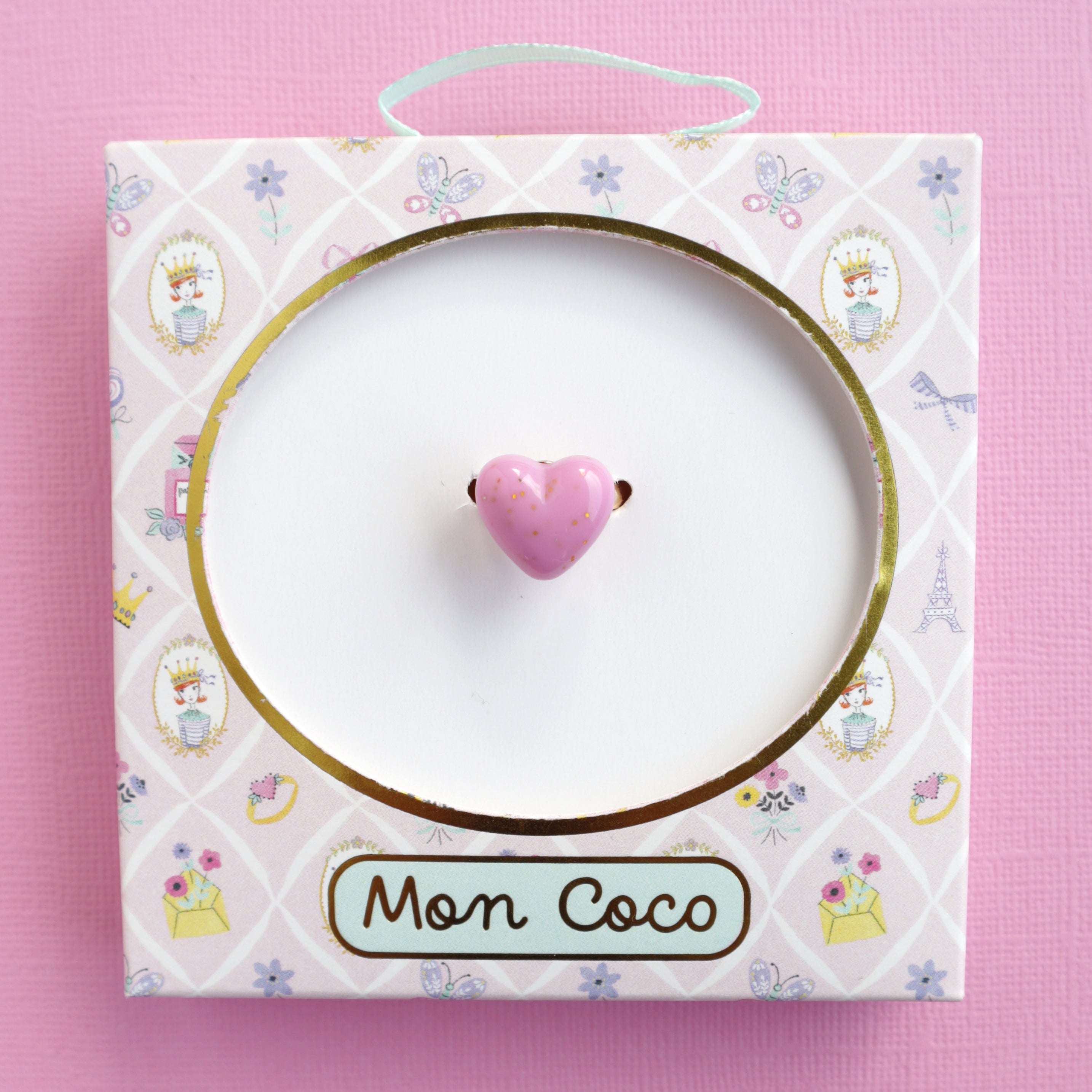 Mon Coco | Adjustable Ring - Sweet Heart