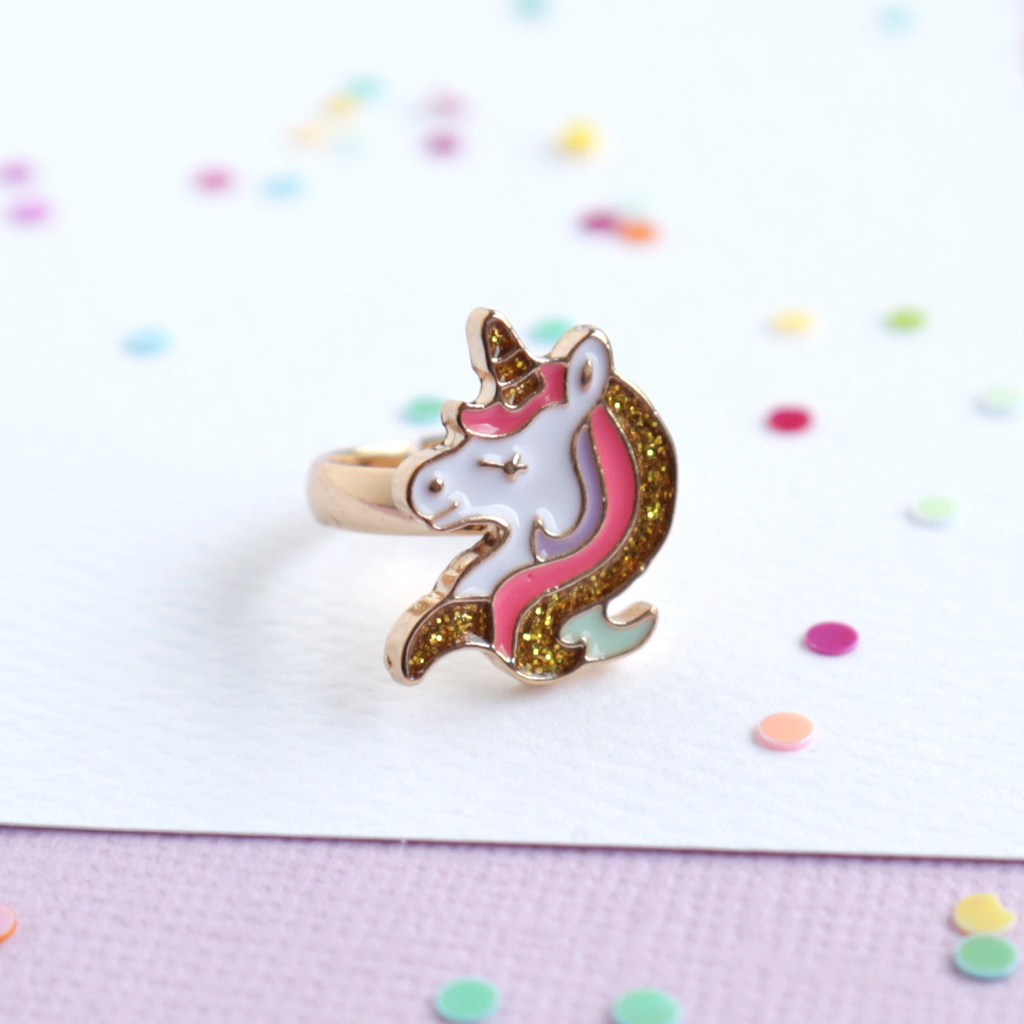 Mon Coco | Adjustable Ring - Unicorn Shimmer