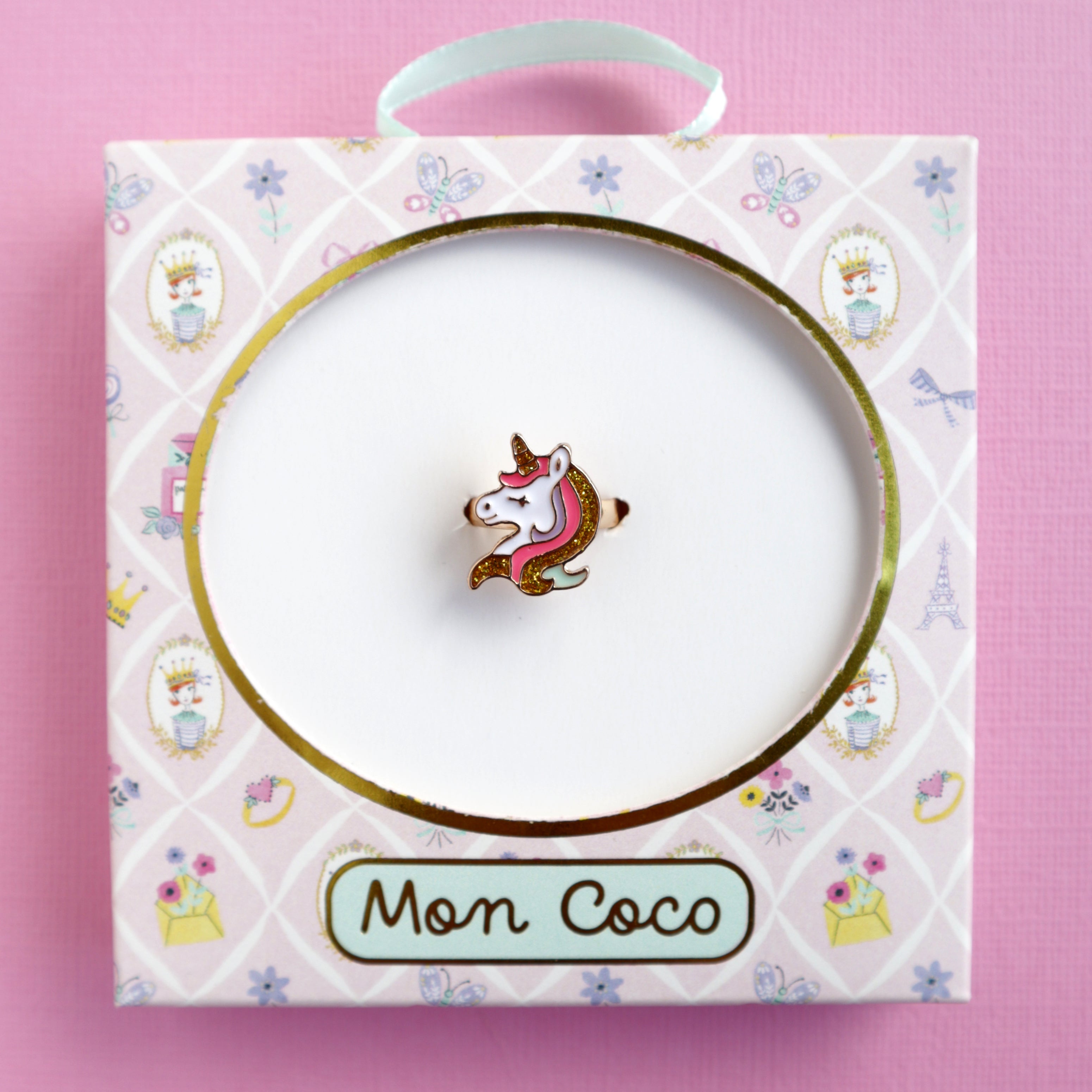 Mon Coco | Adjustable Ring - Unicorn Shimmer