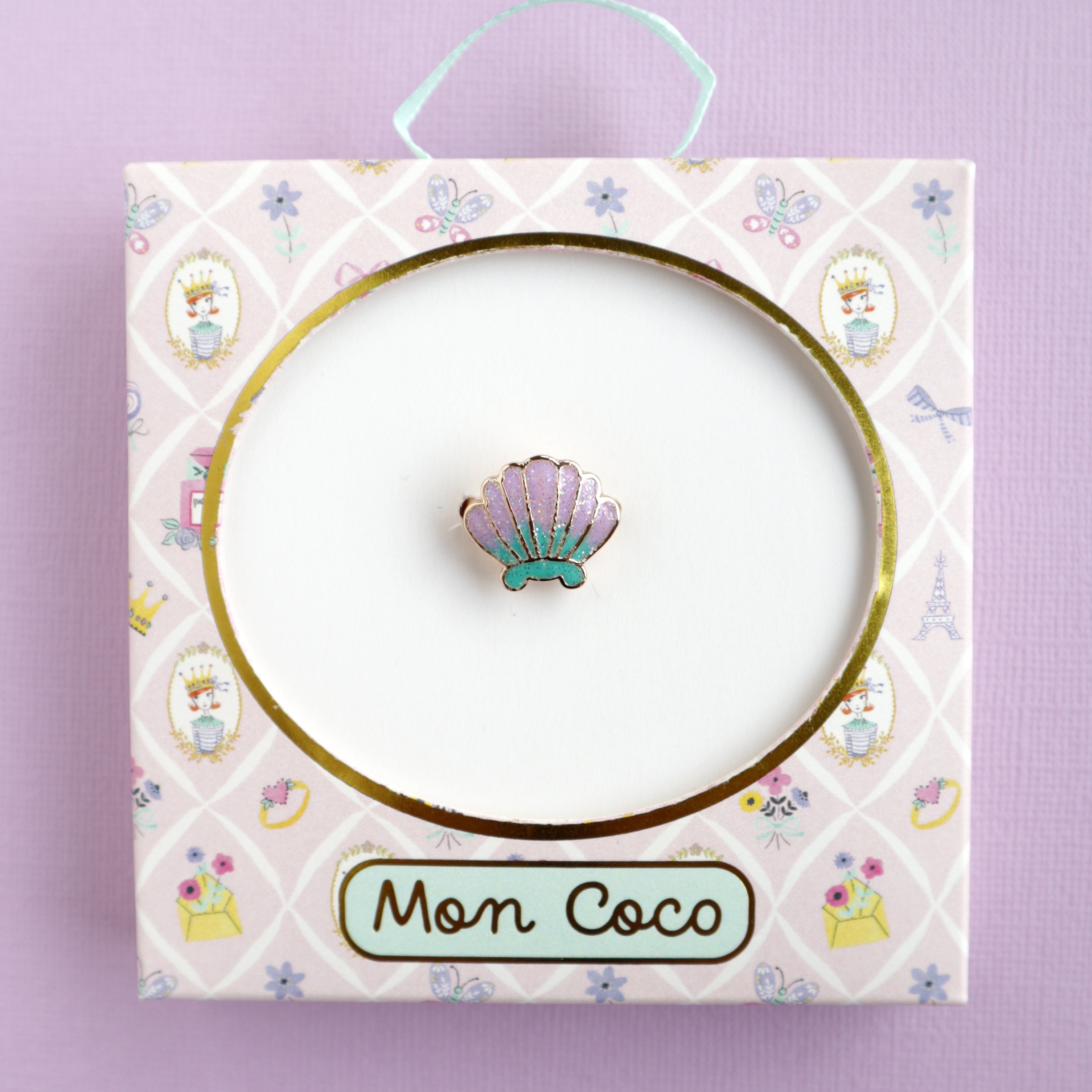 Mon Coco | Adjustable Ring - Mermaid Shell