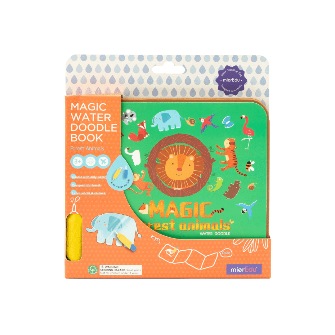 mierEdu | Magic Water Doodle Book - Forest Animals