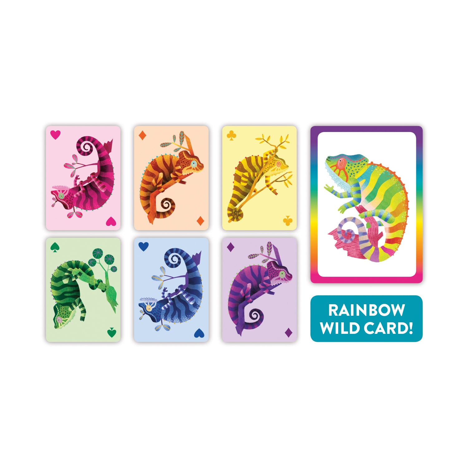 Mud Puppy | Playing Cards - Crazy Chameleon!