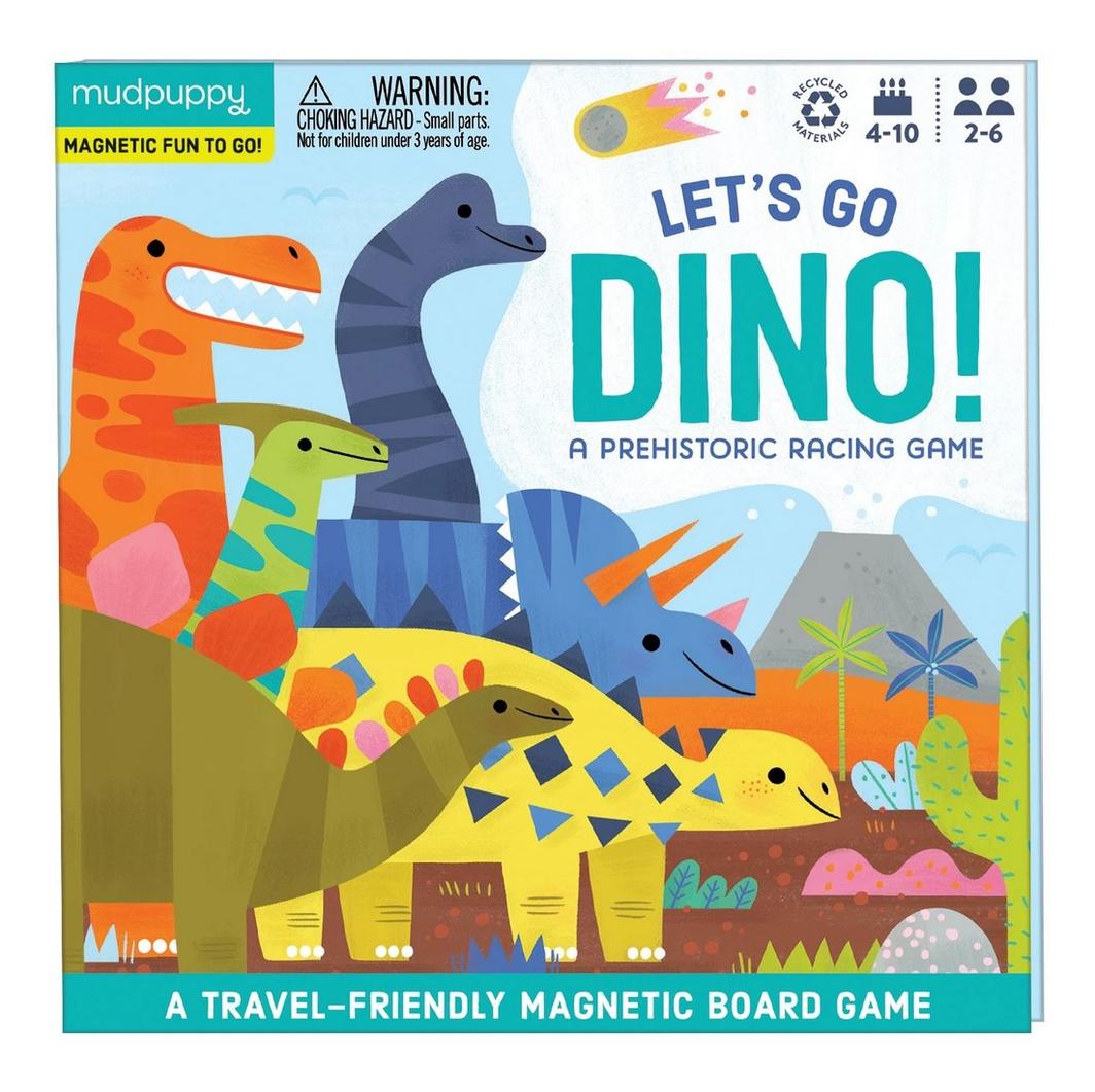 Mud Puppy | Let's Go, Dinos! Magnetic Board Game