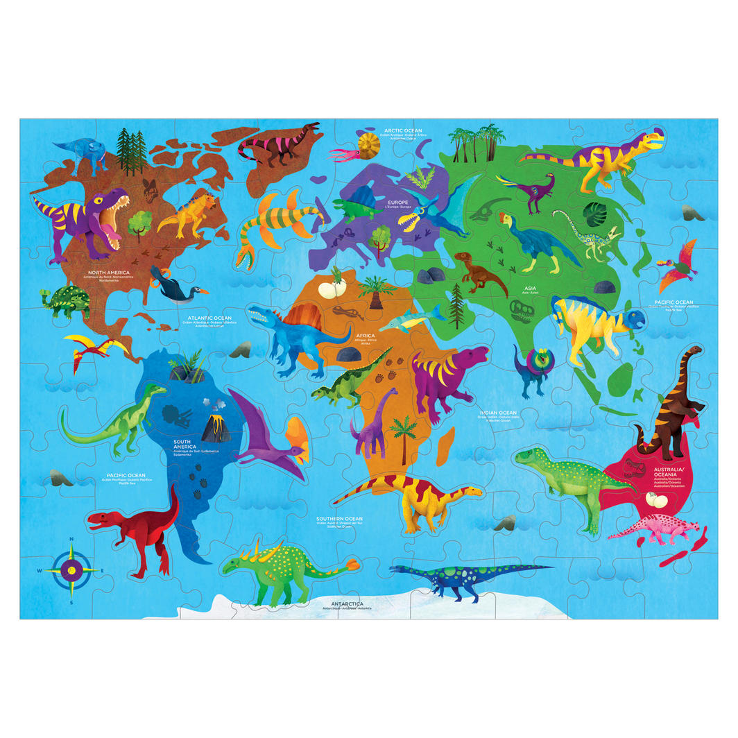 Mud Puppy | Dinosaur World Geography Puzzle