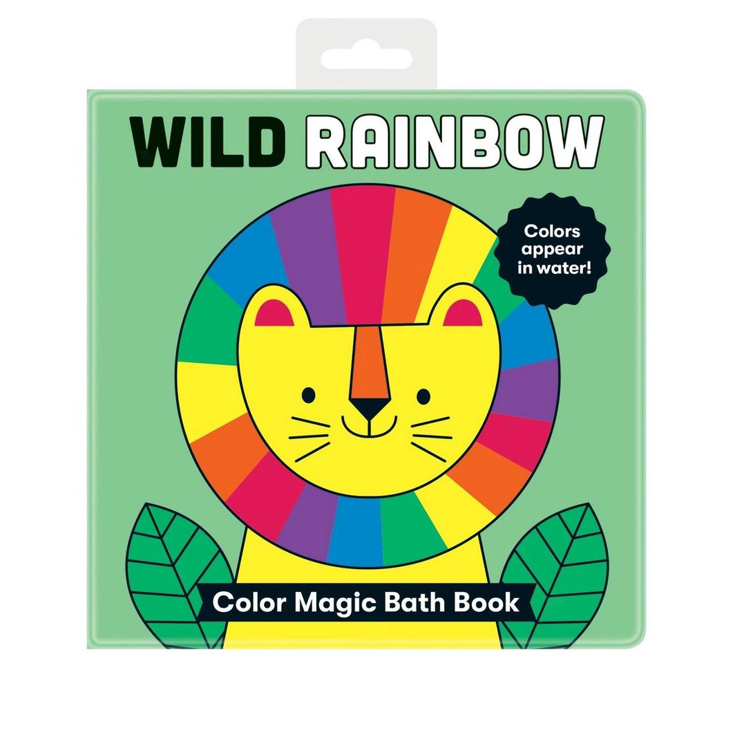 Mud Puppy | Magic Colour Bath Book - Wild Rainbow