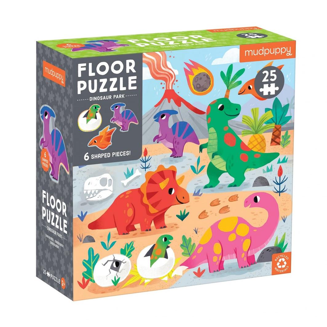 Mud Puppy | 25pc Floor Puzzle - Dinosaur Park