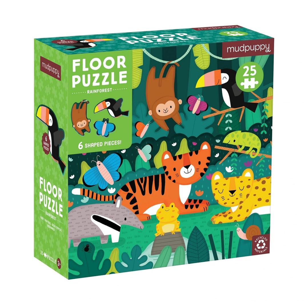 Mud Puppy | 25pc Floor Puzzle - Rainforest