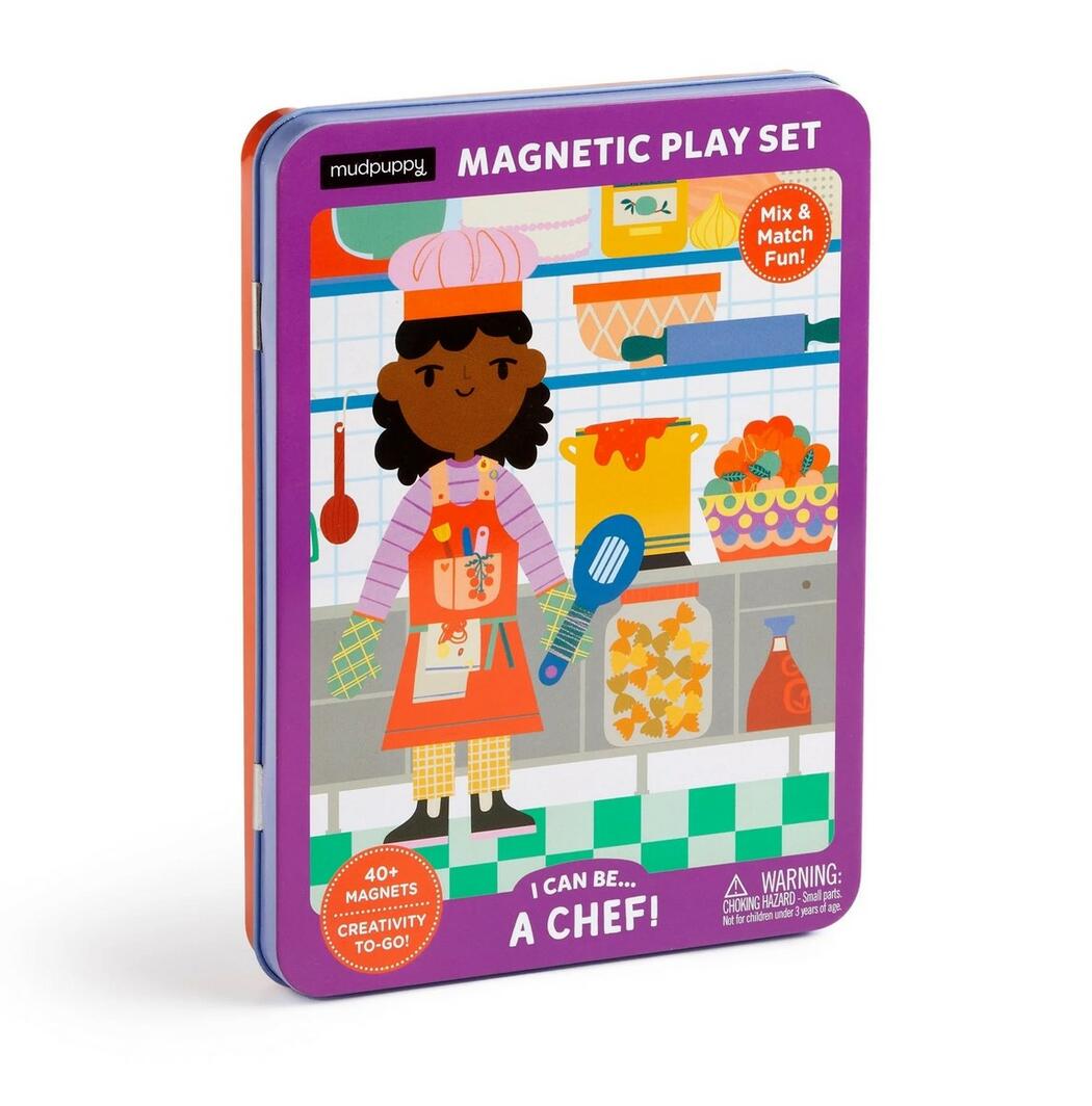 Mud Puppy | Magnetic Play Set - I Can Be... A Chef!