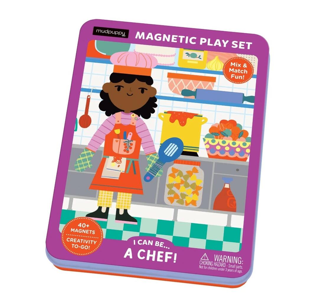 Mud Puppy | Magnetic Play Set - I Can Be... A Chef!