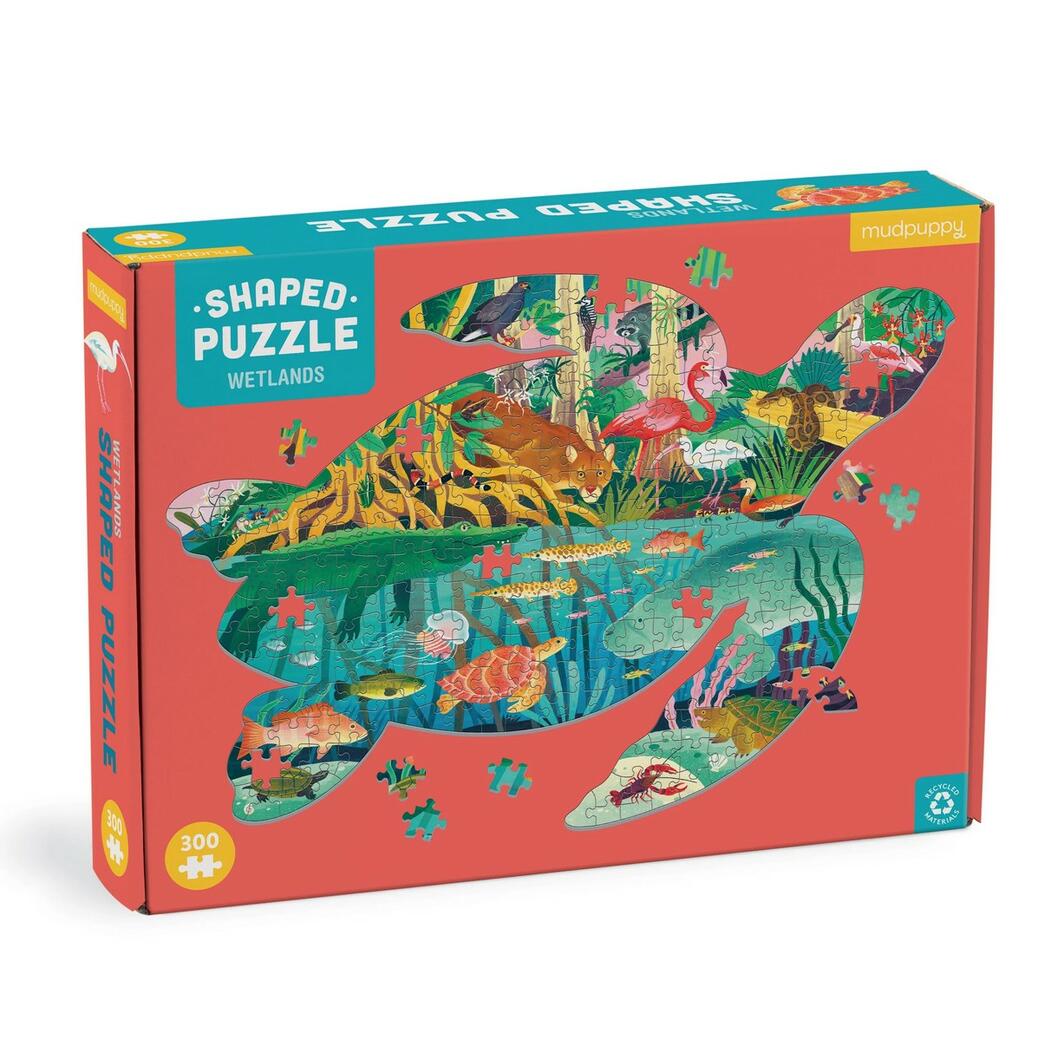 Mud Puppy | 300pc Shaped Puzzle - Wetlands