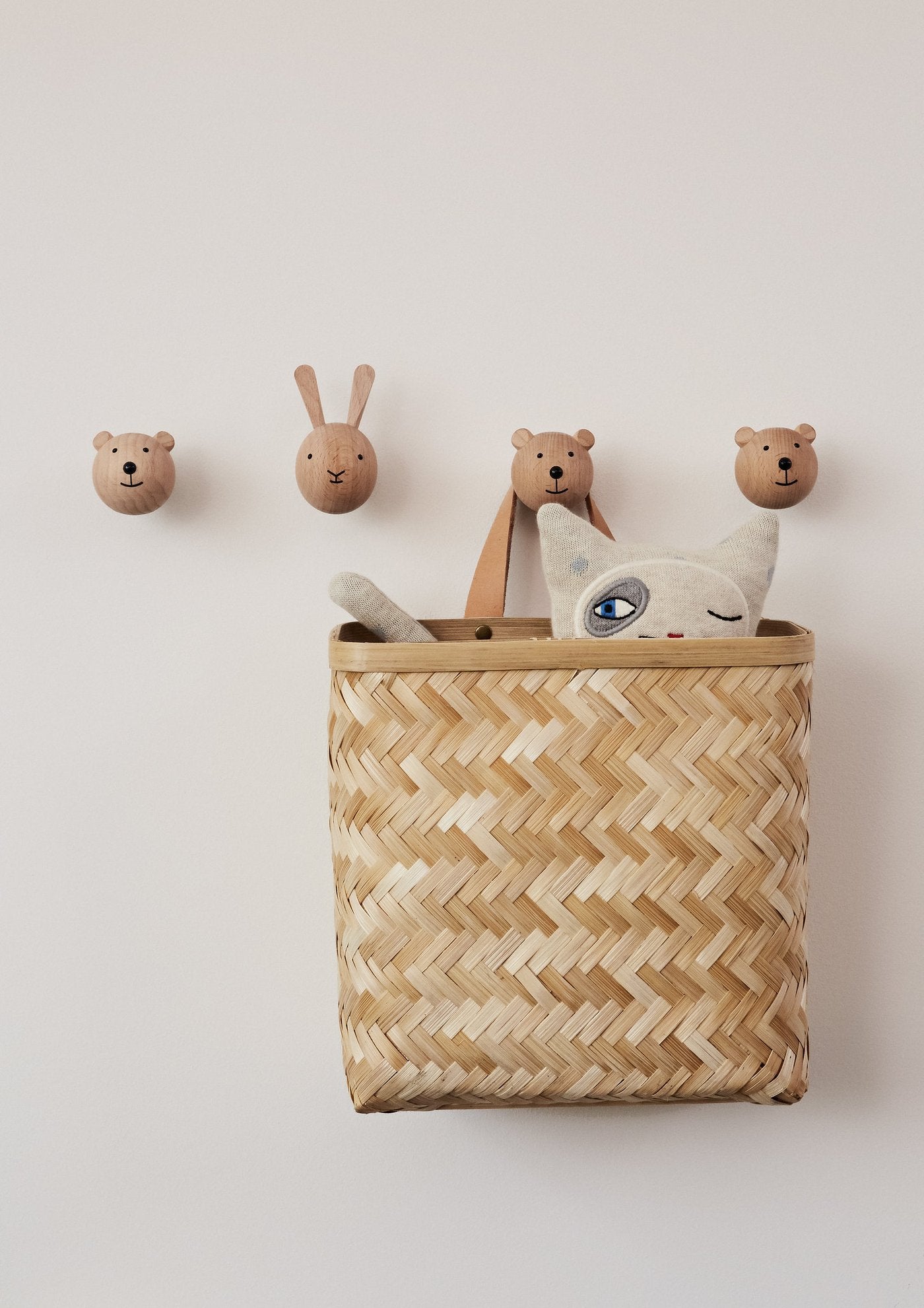 OYOY | Wooden Mini Hook - Rabbit