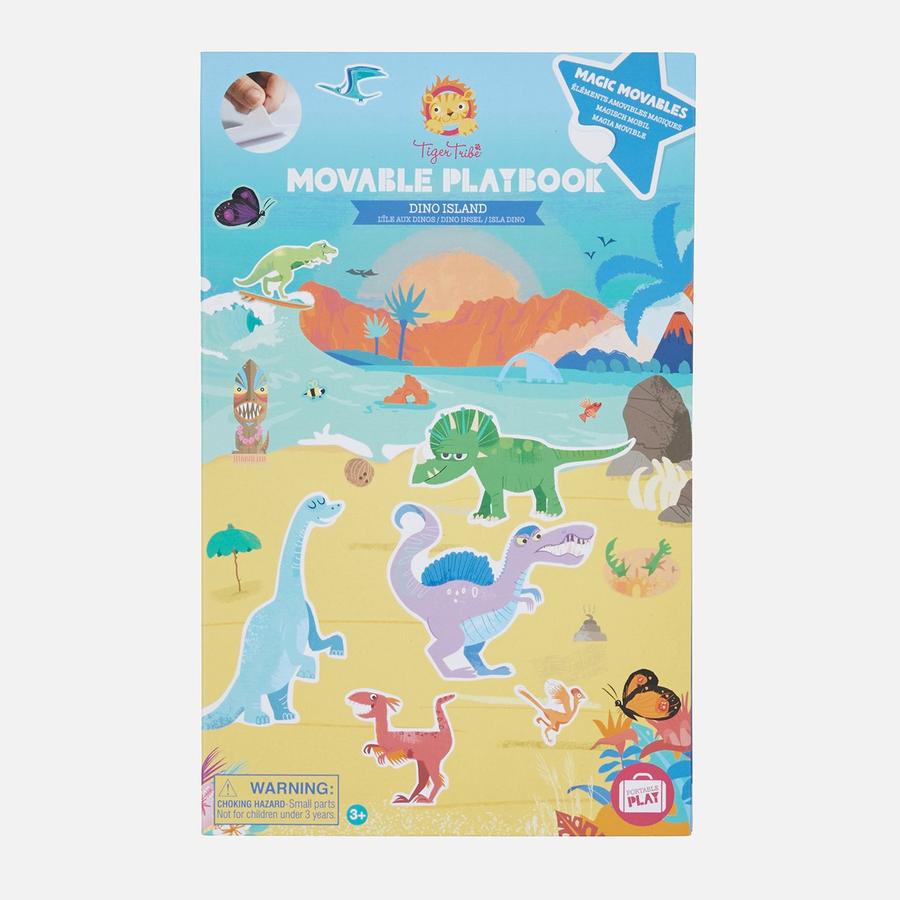 Tiger Tribe | Movable Playbook - Dino Island