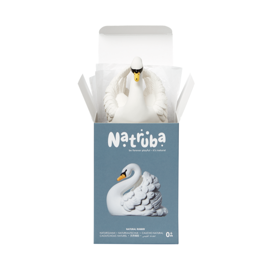 Natruba | Rubber Bath Swan - Large