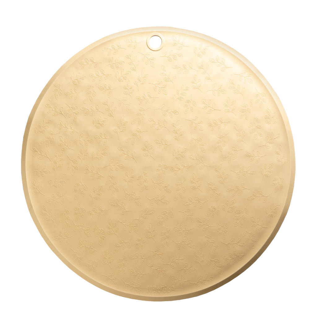Natruba | Natural Rubber Bath Mat - Yellow
