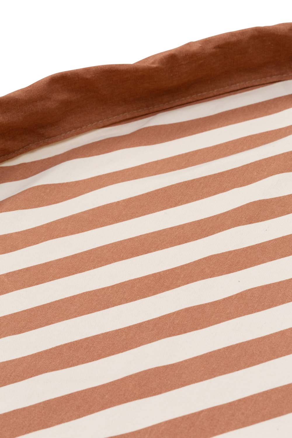 Play & Go | Toy Storage Bag & Play Mat - Brown Stripes