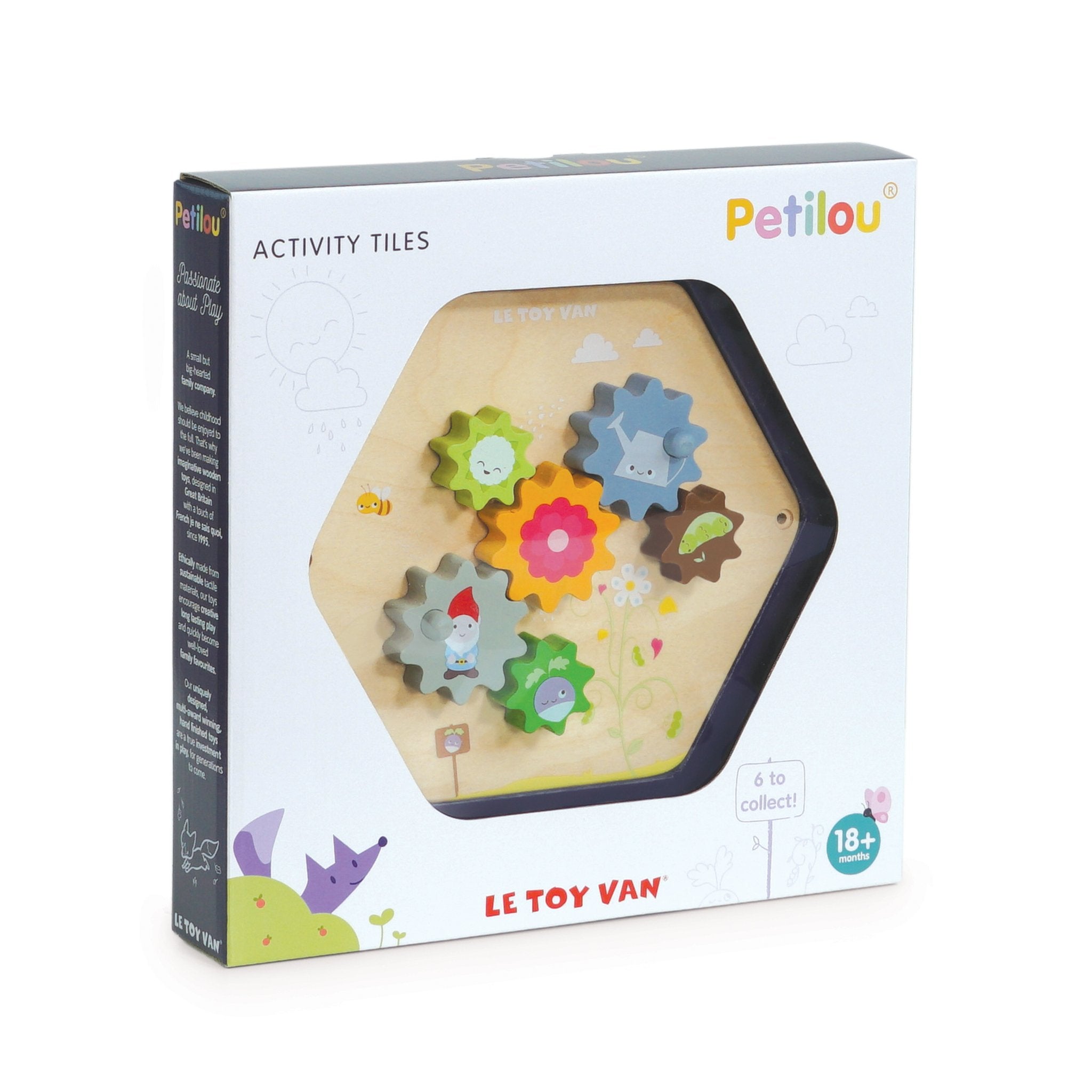 Le Toy Van | Petilou - Activity Tile Gears