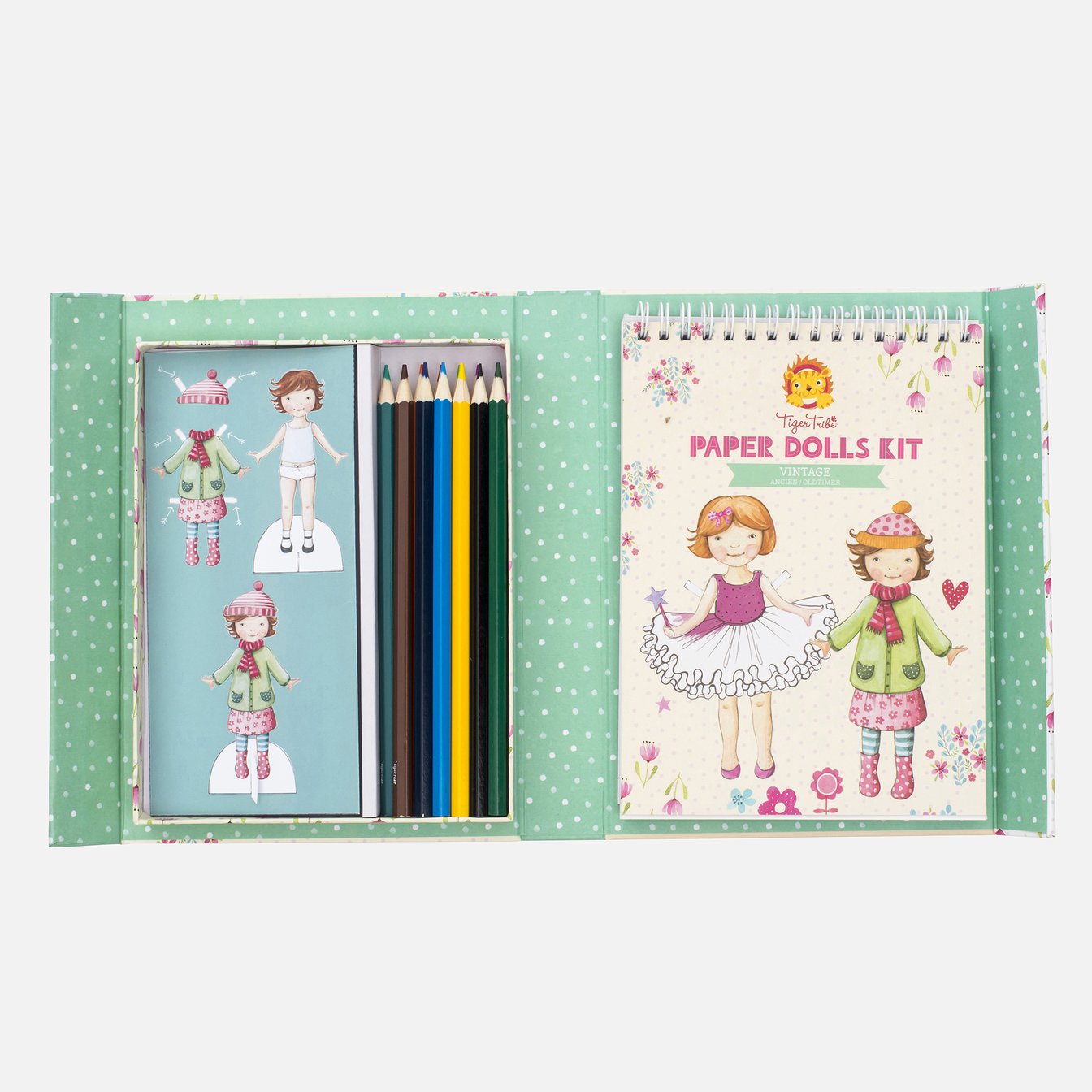 Tiger Tribe | Paper Dolls Kit - Vintage