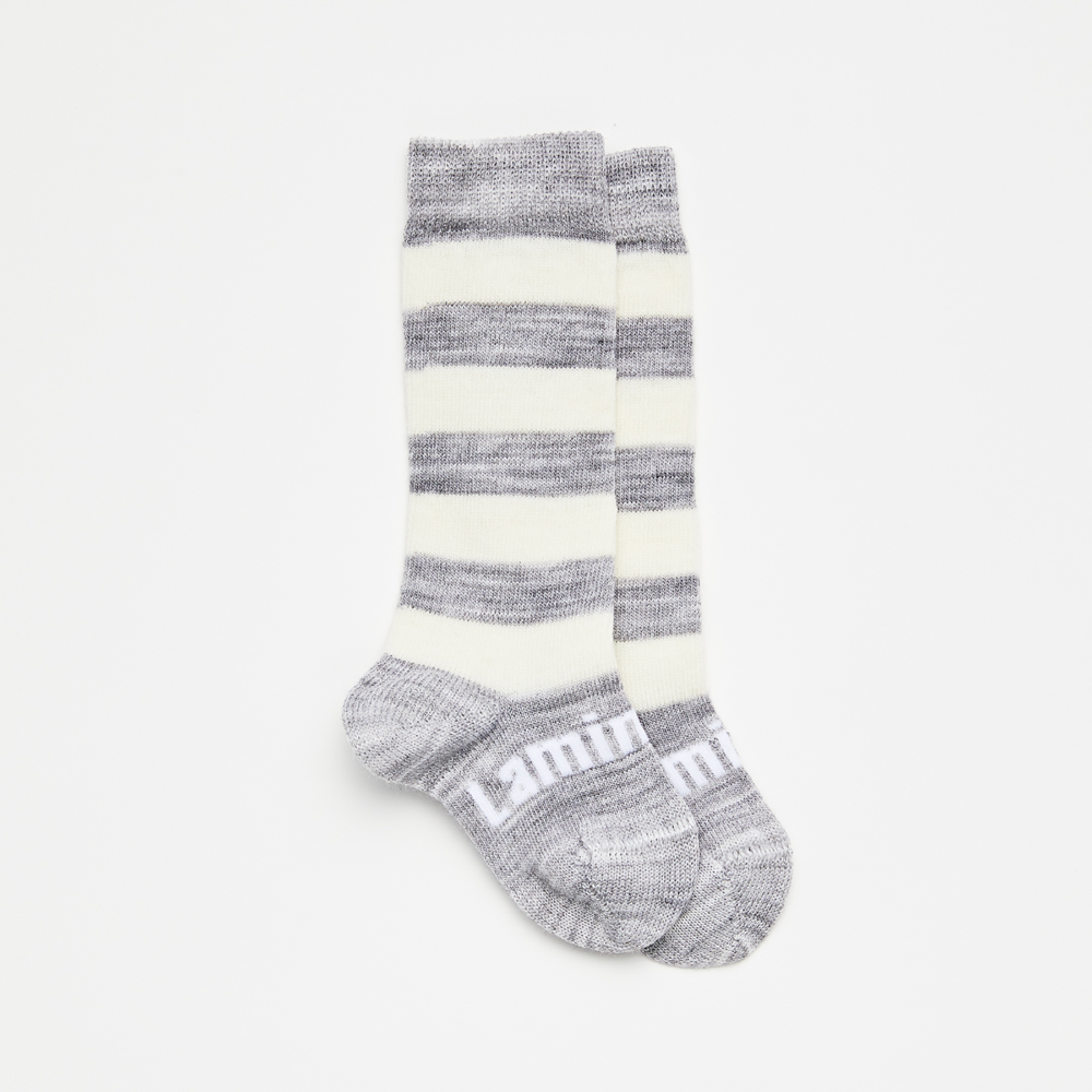 Lamington | Merino Baby Socks - Pebble