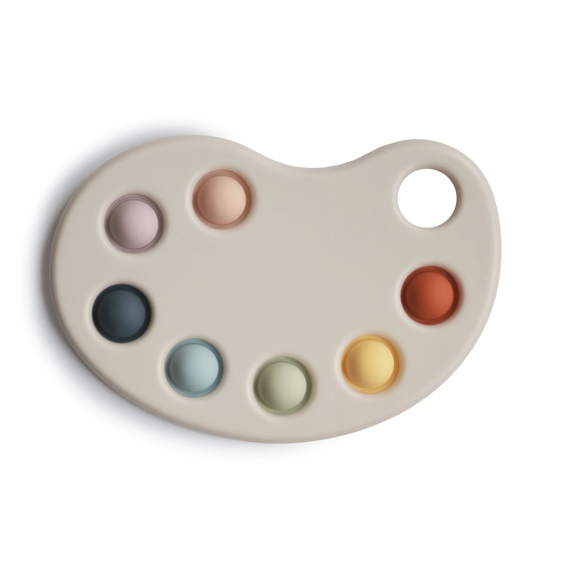 Mushie | Silicone Press Toy - Paint Palette