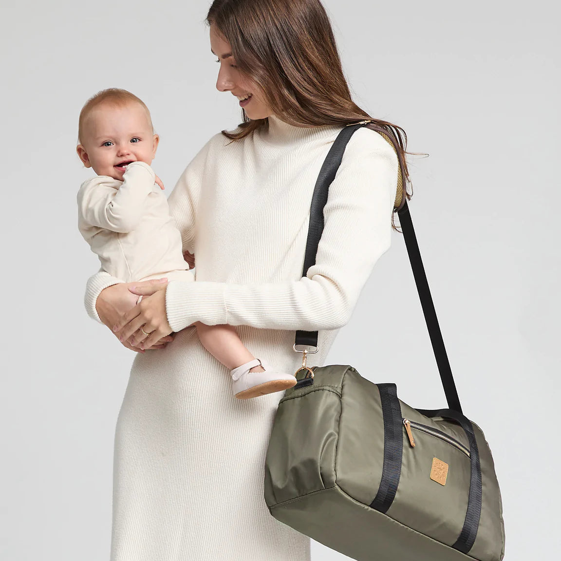Pretty Brave | Stella Baby Bag - Khaki