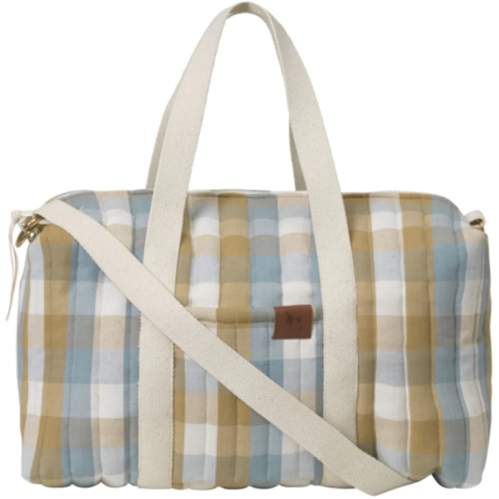 Fabelab | Quilted Duffel Bag - Cottage Blue